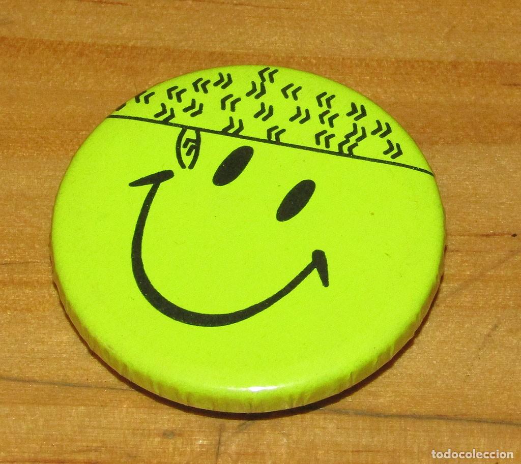 Pins de colecci&oacute;n: ANTIGUA CHAPA ACID DE LOS A&Ntilde;OS 80 - MUY BI&Eacute;N CONSERVADA