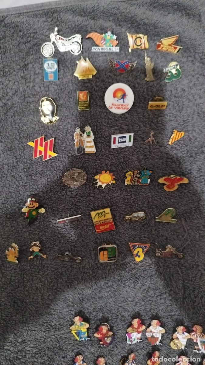 Pins de colecci&oacute;n: Lote 100 pins para coleccionistas