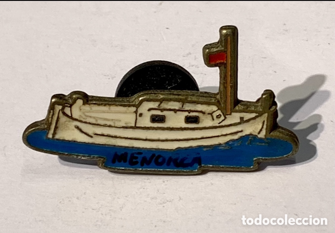 Pins de colecci&oacute;n: Pin. Embarcaci&oacute;n LLAUT. Menorca. A&ntilde;os 70.