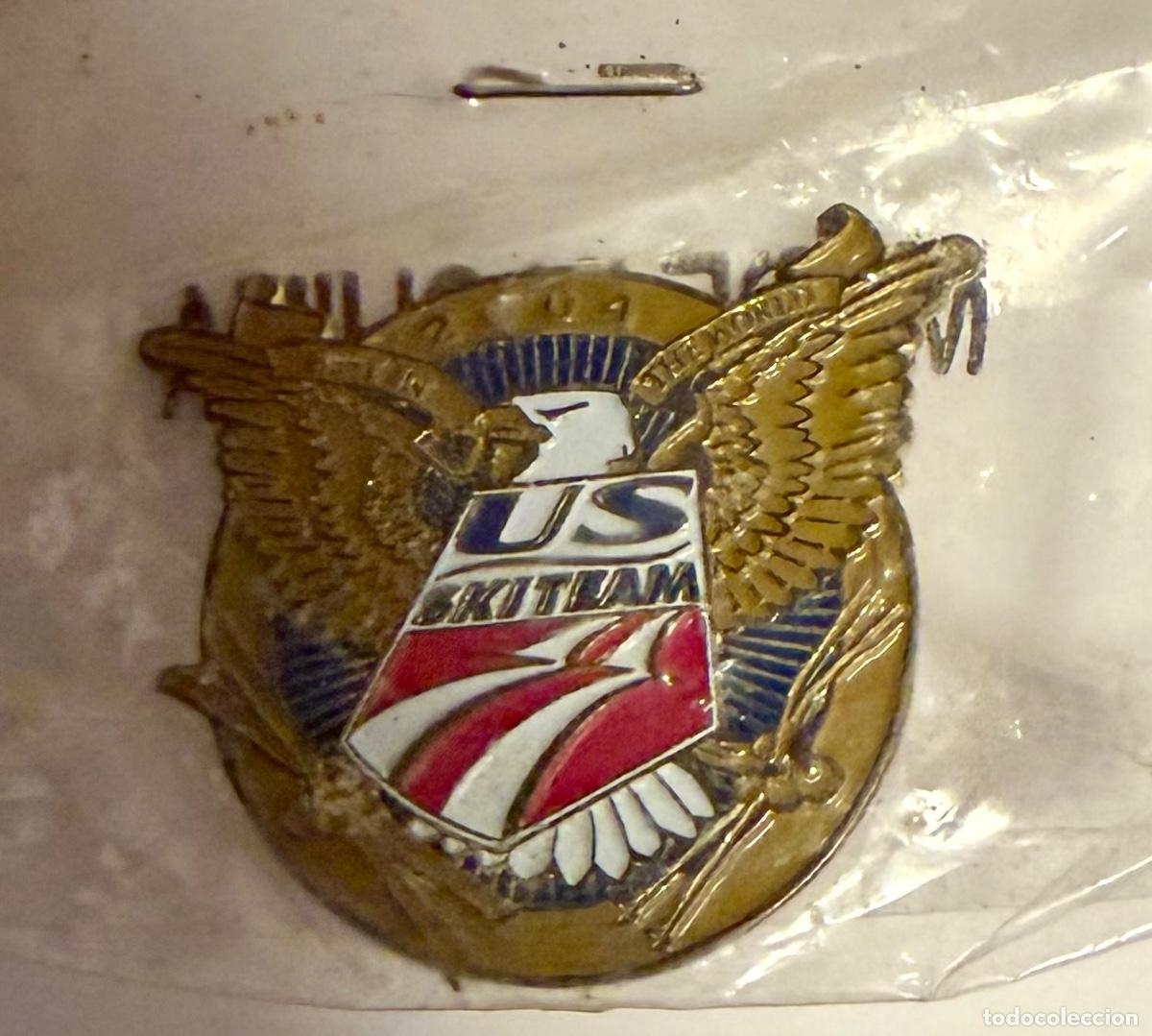 Pins de colecci&oacute;n: PIN ESQU&Iacute; EQUIPO FEDERACI&Oacute;N U.S.A. - NUEVO EN BOLSA