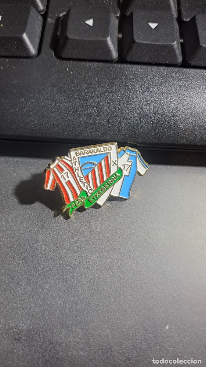 Pins de colecci&oacute;n: PIN PE&Ntilde;A ETXEBERRIA BARAKALDO ATHLETIC CLUB DE BILBAO