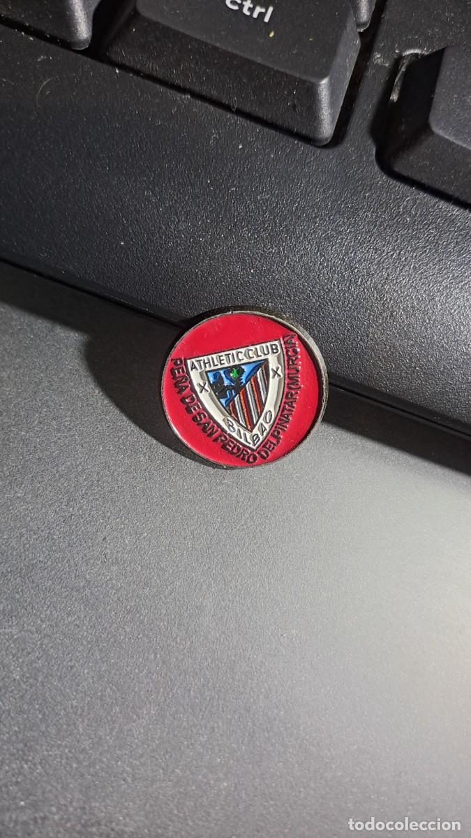 Pins de colecci&oacute;n: PIN PE&Ntilde;A ATHLETIC SAN PEDRO DE PINALTAR MURCIA ATHLETIC CLUB DE BILBAO FUNDADO EN 1974