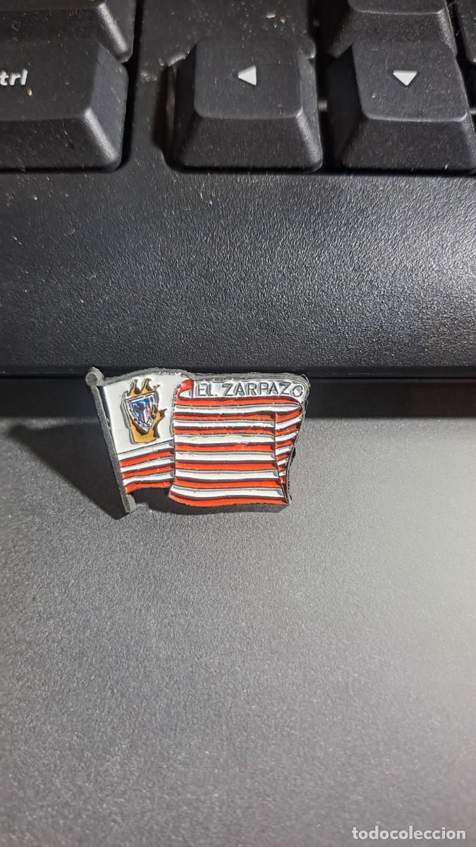 Pins de colecci&oacute;n: PIN PE&Ntilde;A ATHLETIC EL ZARPAZO DE MOSTOLES ATHLETIC CLUB DE BILBAO FUNDADO EN 1995