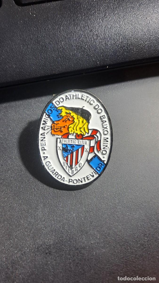 Pins de colecci&oacute;n: PIN PE&Ntilde;A AMIGOS DE ATHLETIC DO BAIXO MI&Ntilde;O DE PONTEVEDRA ATHLETIC CLUB DE BILBAO FUNDADO EN 1997