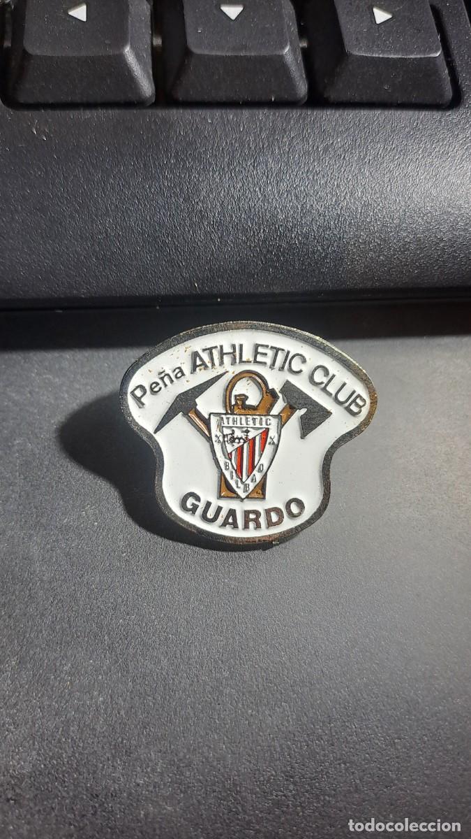 Pins de colecci&oacute;n: PIN PE&Ntilde;A ATHLETIC CLUB GUARDO DE PALENCIA ATHLETIC CLUB DE BILBAO FUNDADO EN 1998