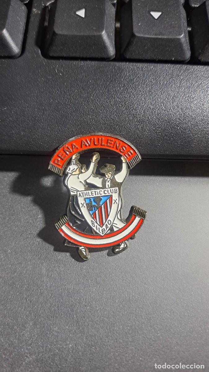 Pins de colecci&oacute;n: PIN PE&Ntilde;A AVULENSE ATHLETIC CLUB DE BILBAO