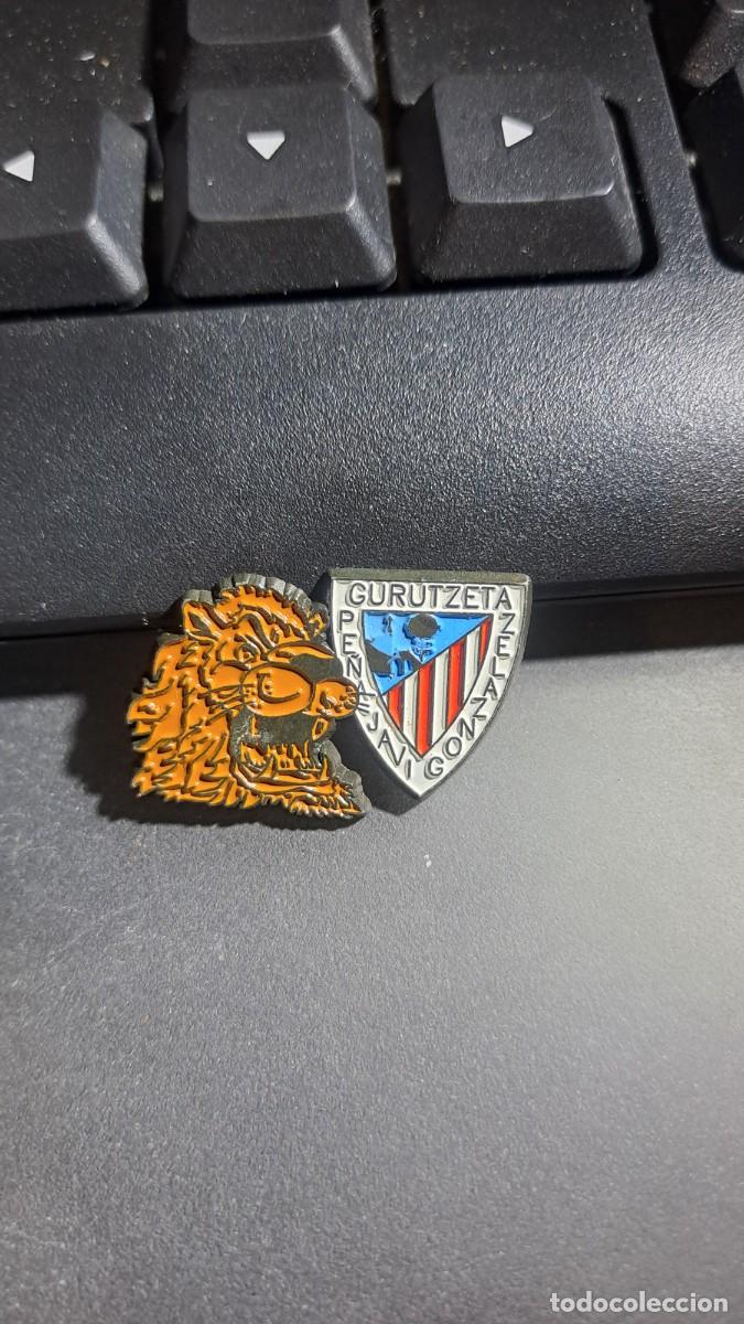 Pins de colecci&oacute;n: PIN PE&Ntilde;A ATHLETIC CLUB JAVI GONZALEZ DE GURUTZETA ATHLETIC CLUB DE BILBAO
