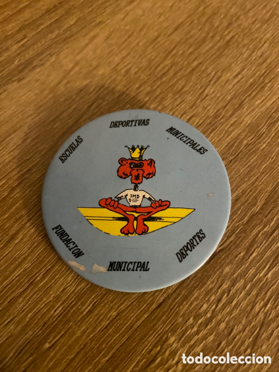 Pins de colecci&oacute;n: ANTIGUA CHAPA ESCUELAS DEPORTIVAS MUNICIPALES BADAJOZ FMD