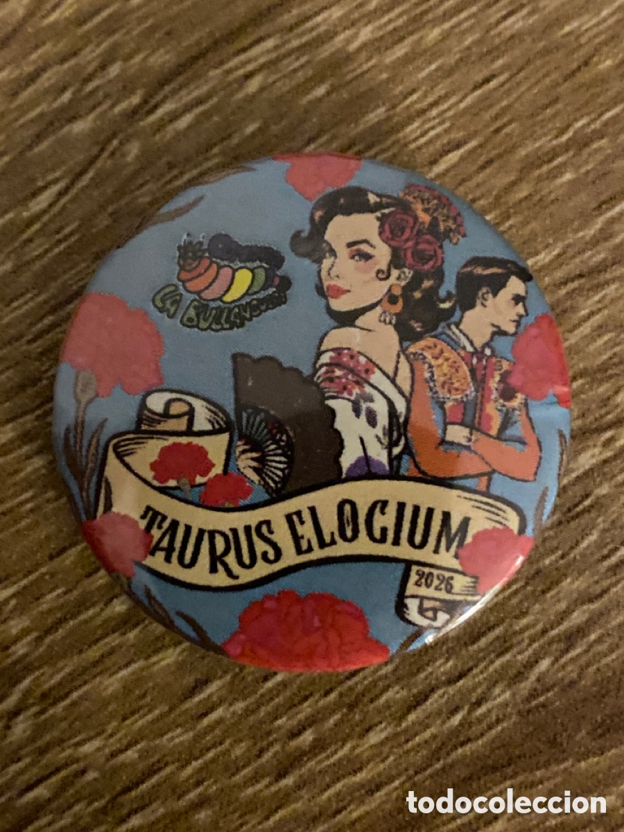 Pins de colecci&oacute;n: CHAPA CARNAVAL BADAJOZ 2026 LA BULLANGUERA