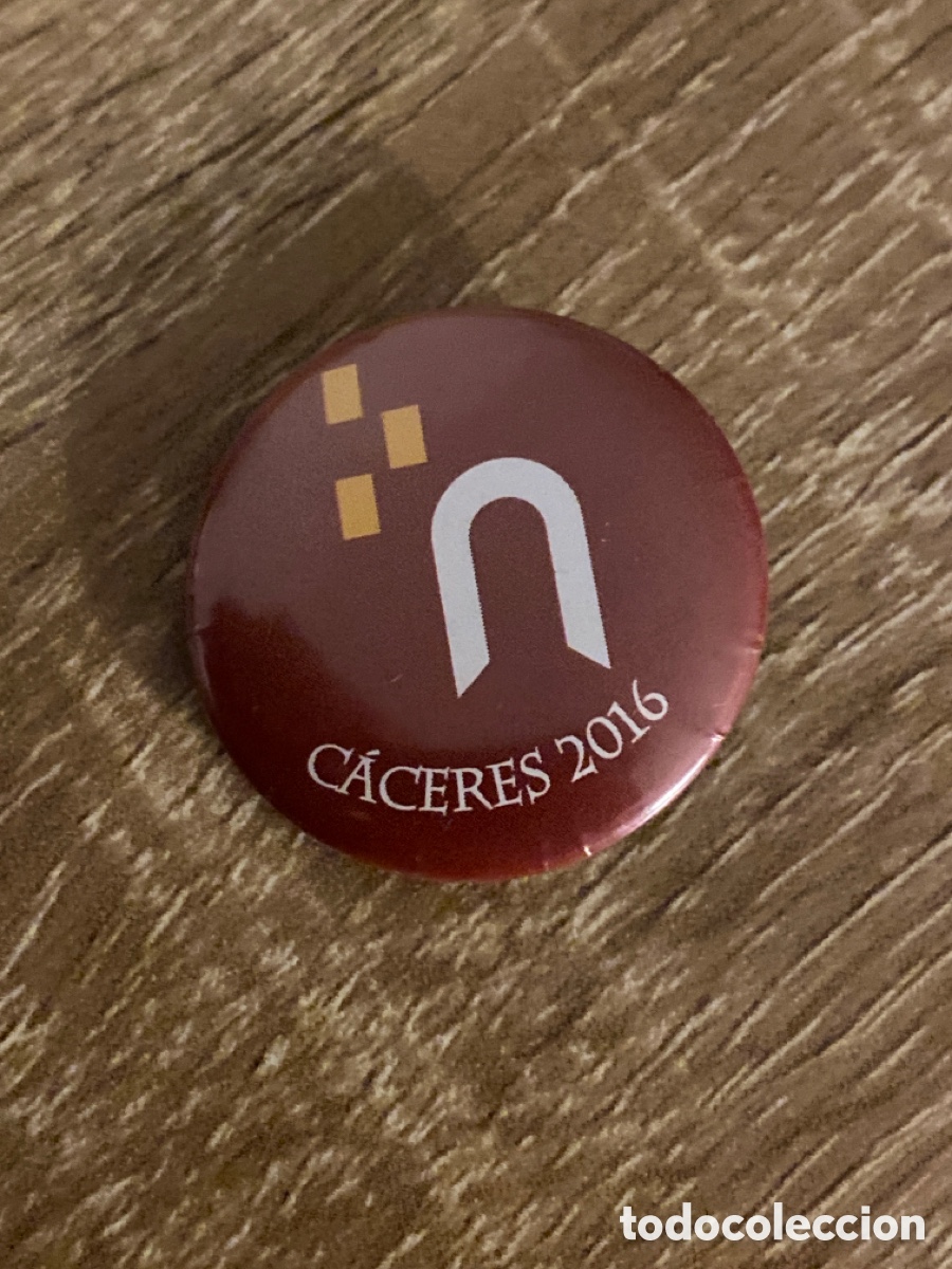 Pins de colecci&oacute;n: CHAP C&Aacute;CERES 2016 CIUDAD EUROPEA CULTURA