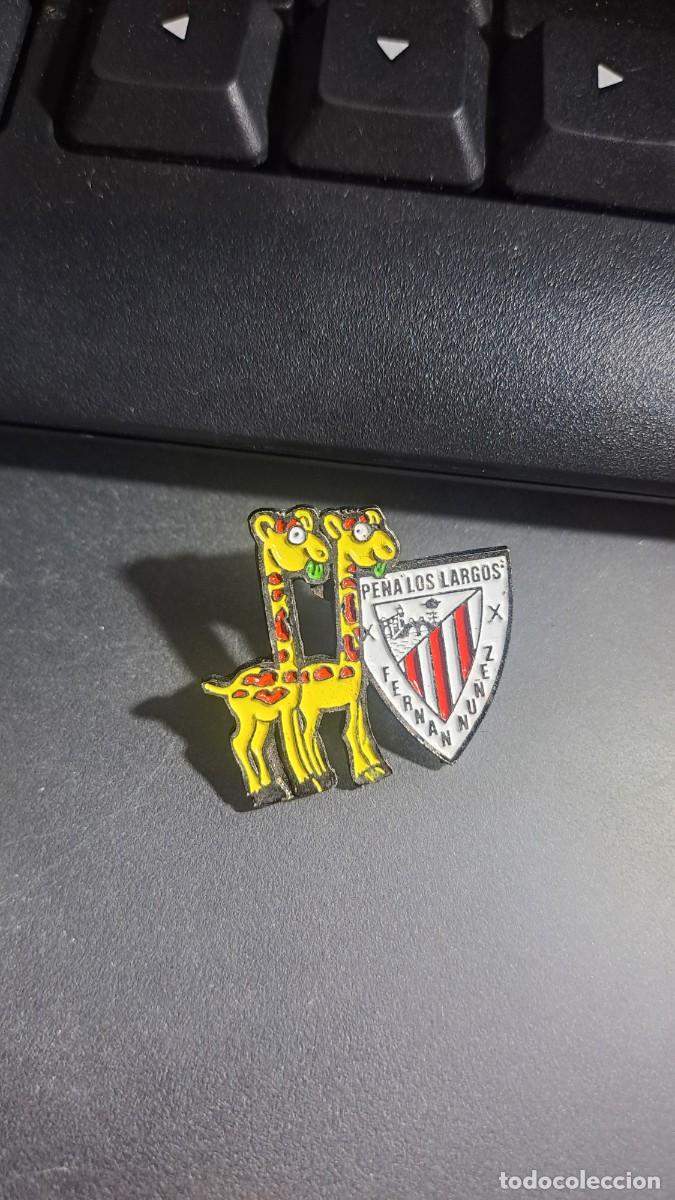 Pins de colecci&oacute;n: PIN PE&Ntilde;A ATHLETIC LOS LARGOS FERNAN NU&Ntilde;EZ DE CORDOBA ATHLETIC CLUB DE BILBAO