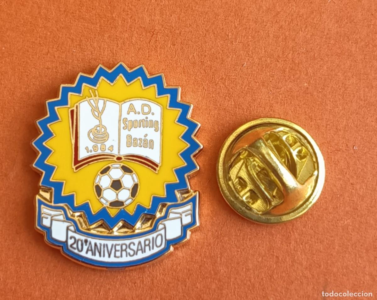 Pins de colecci&oacute;n: PIN FUTBOL - ESMALTE - AGRUPACION DEPORTIVA SPORTING BAZAN - LEGANES - MADRID - 130419