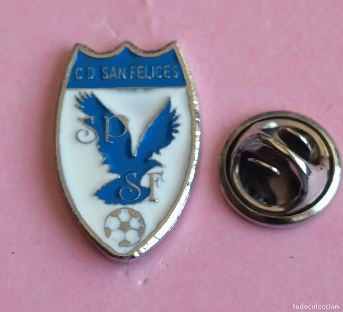 Pins de colecci&oacute;n: PIN FUTBOL - NO ESMALTE - C.D. SAN FELICES - BURGOS - 130504