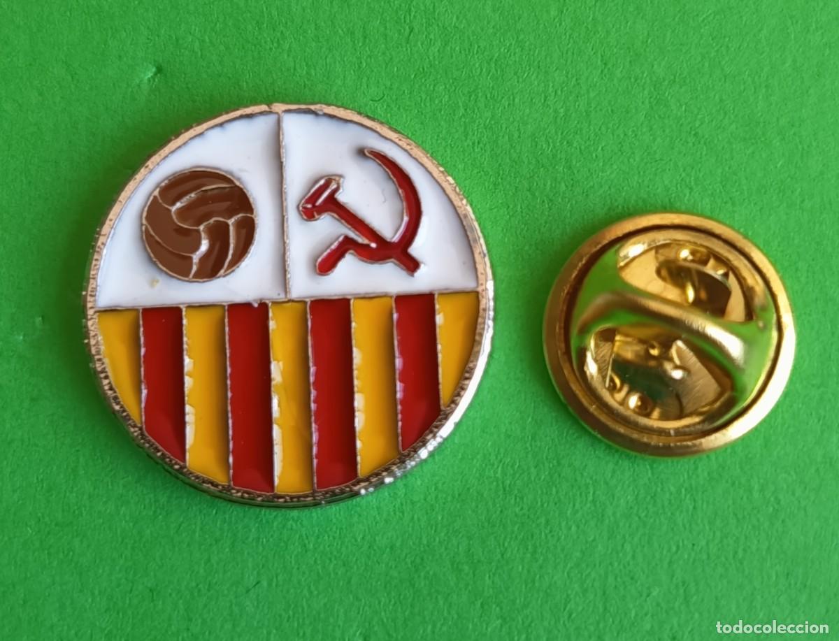 Pins de colecci&oacute;n: PIN FUTBOL - NO ESMALTE - ATLETICO RIVER ARAGON OBRERO - ZARAGOZA - 130509