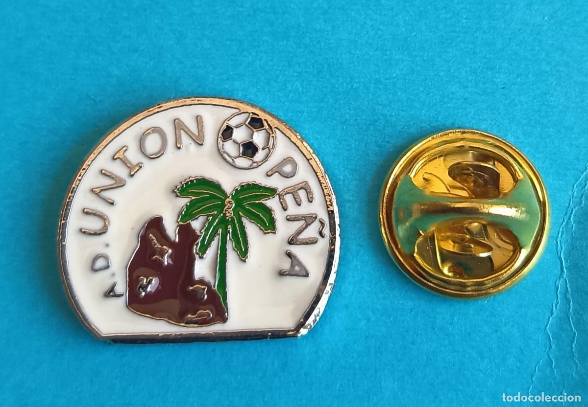 Pins de colecci&oacute;n: PIN FUTBOL - NO ESMALTE - A.D. UNION PE&Ntilde;A - LAS PALMAS - 130516