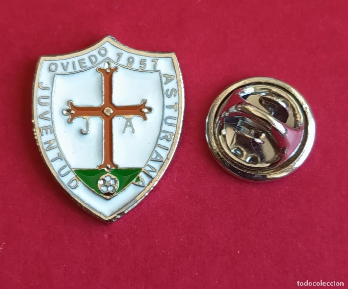 Pins de colecci&oacute;n: PIN FUTBOL - NO ESMALTE - JUVENTUD ASTURIANA C.F. - OVIEDO - ASTURIAS - 130517