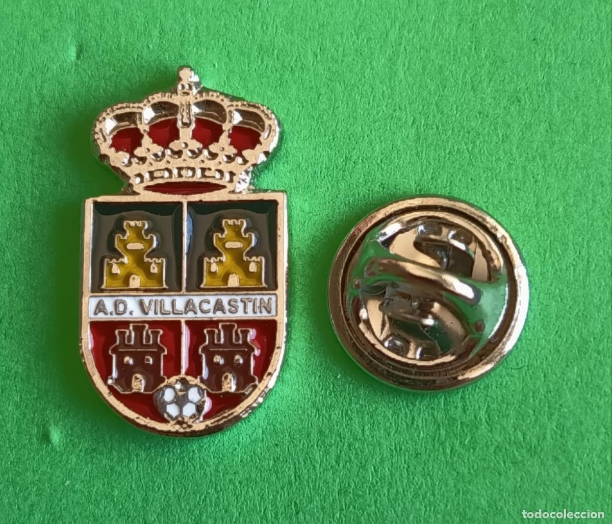 Pins de colecci&oacute;n: PIN FUTBOL - NO ESMALTE - A.D. VILLACASTIN - VILLACASTIN -SEGOVIA - 130523