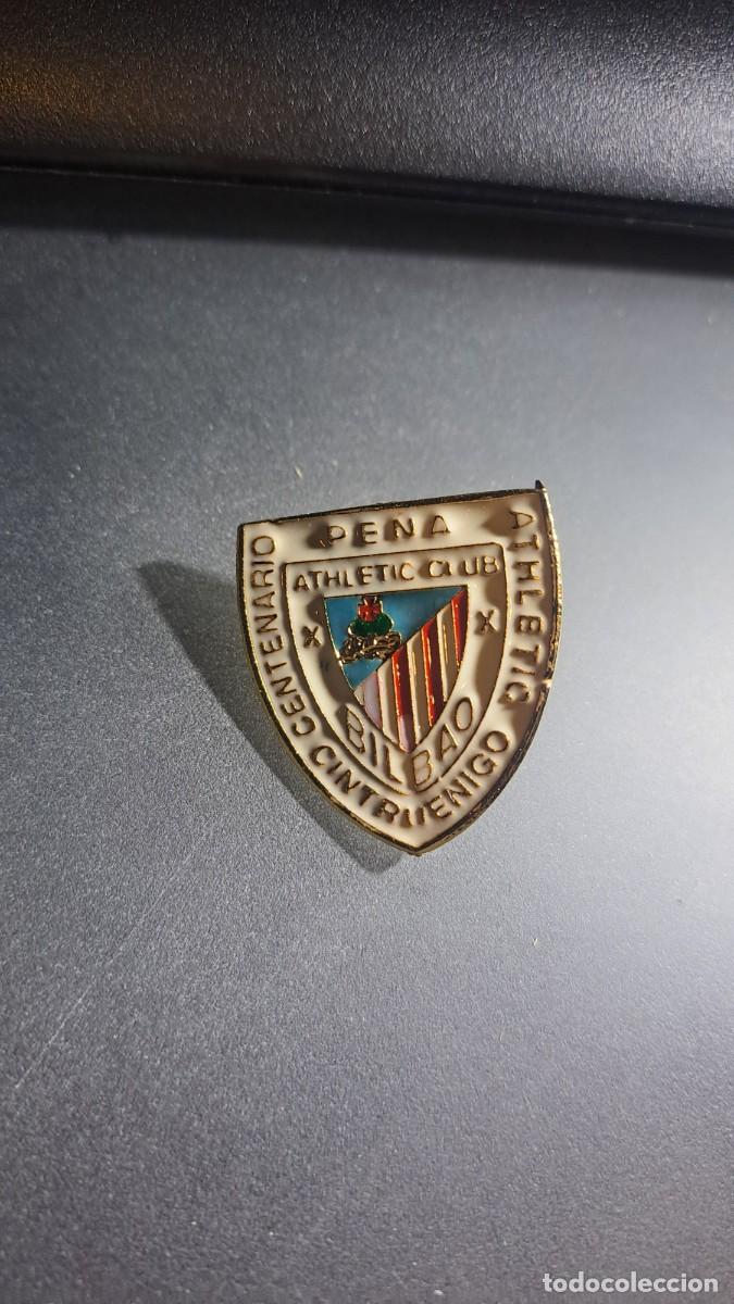 Pins de colecci&oacute;n: PIN PE&Ntilde;A ATHLETIC CLUB CENTENARIO CINTRUENGO DE ALAVA ATHLETIC CLUB DE BILBAO