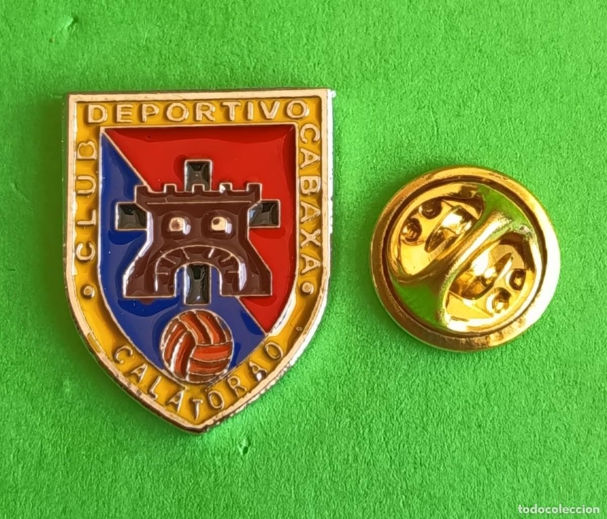 Pins de colecci&oacute;n: PIN FUTBOL - NO ESMALTE - C.D. CABASA - CALATORAO - ZARAGOZA - 130526