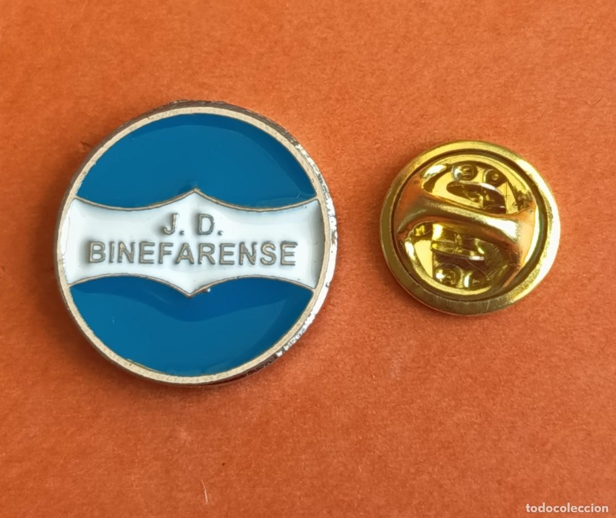Pins de colecci&oacute;n: PIN FUTBOL - NO ESMALTE - JUVENTUD DEPORTIVA BINEFARENSE -BINEFAR - HUESCA - 130528