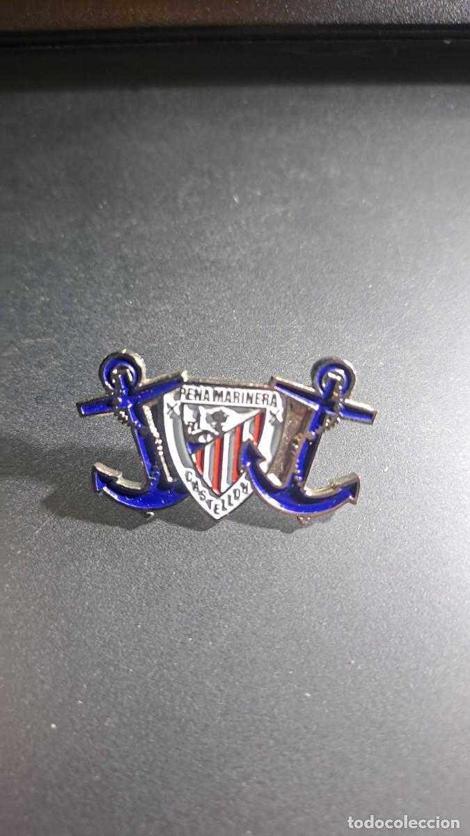 Pins de colecci&oacute;n: PIN PE&Ntilde;A MARINERA CASTELLON ATHLETIC CLUB DE BILBAO