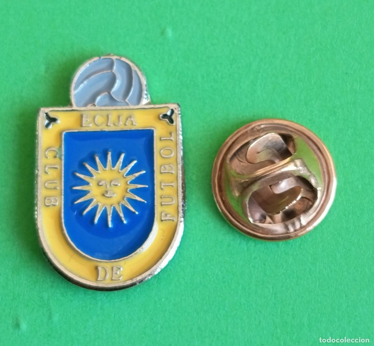 Pins de colecci&oacute;n: PIN FUTBOL - NO ESMALTE - ECIJA C.F. - ECIJA - SEVILLA - 130540