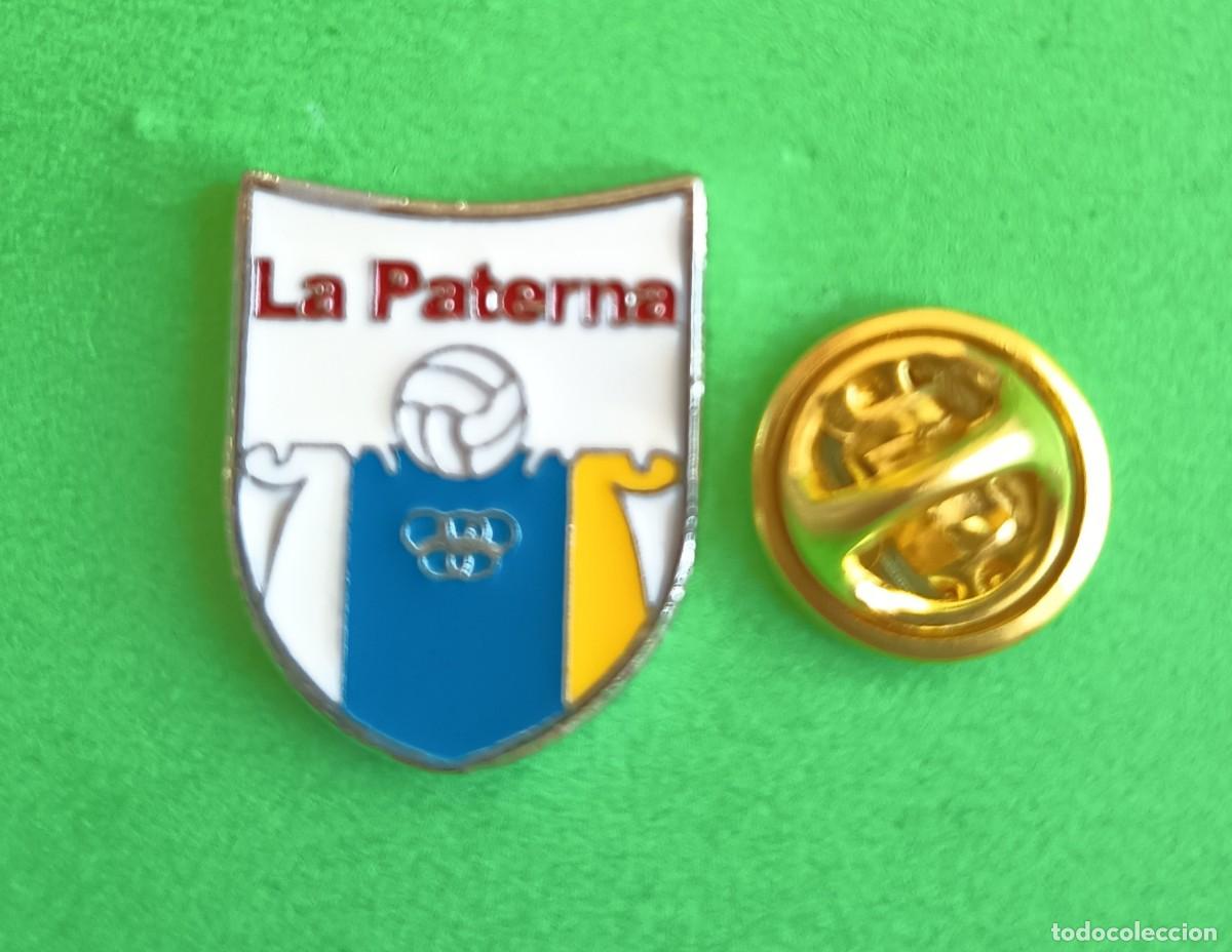 Pins de colecci&oacute;n: PIN FUTBOL - NO ESMALTE - LA PATERNA C.D. - LAS PALMAS - 130542