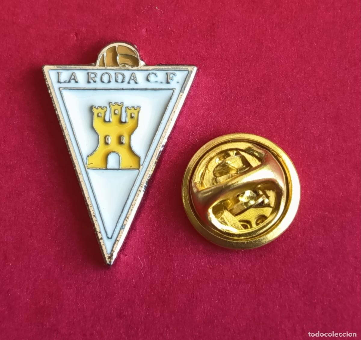 Pins de colecci&oacute;n: PIN FUTBOL - NO ESMALTE - LA RODA C.F. - LA RODA - ALBACETE - 130544