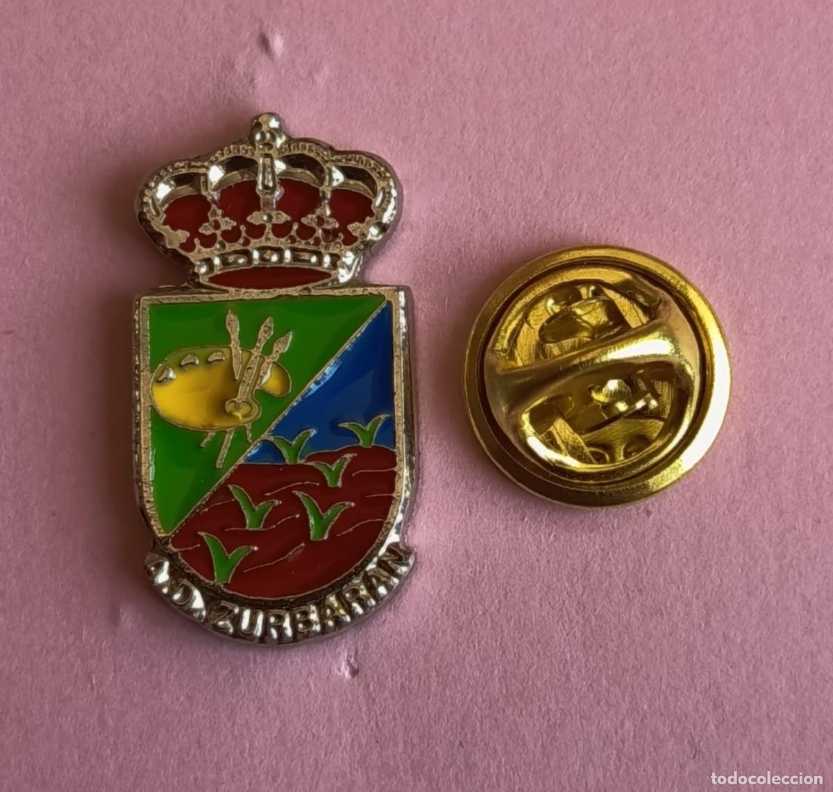 Pins de colecci&oacute;n: PIN FUTBOL - NO ESMALTE - A.D. ZURBARAN - ZURBARAN - BADAJOZ - 130546