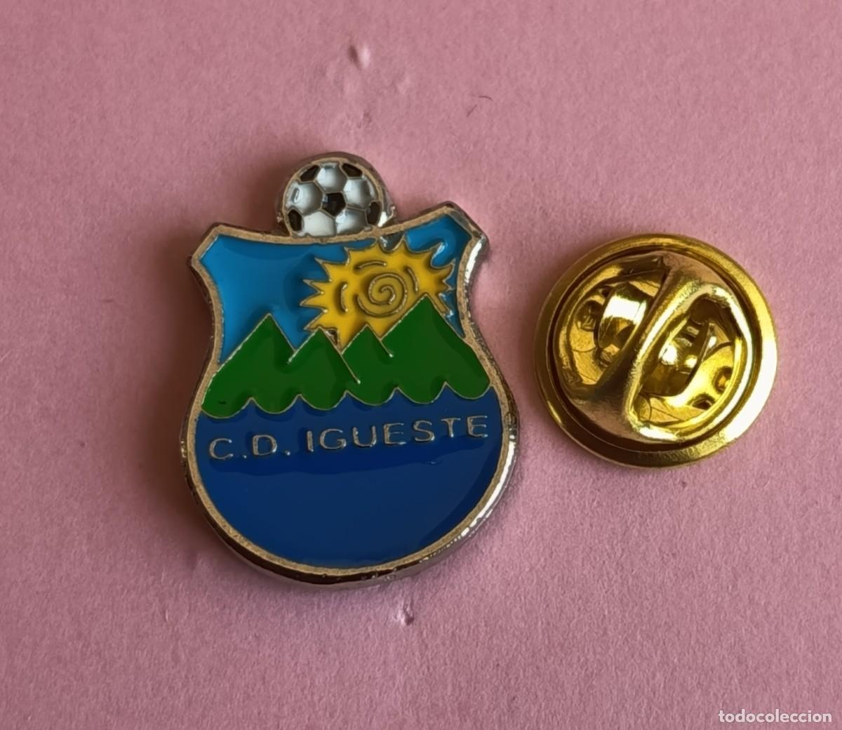 Pins de colecci&oacute;n: PIN FUTBOL - NO ESMALTE - C.D. IGUESTE - IGUESTE DE CANDELARIA - TENERIFE - 130547