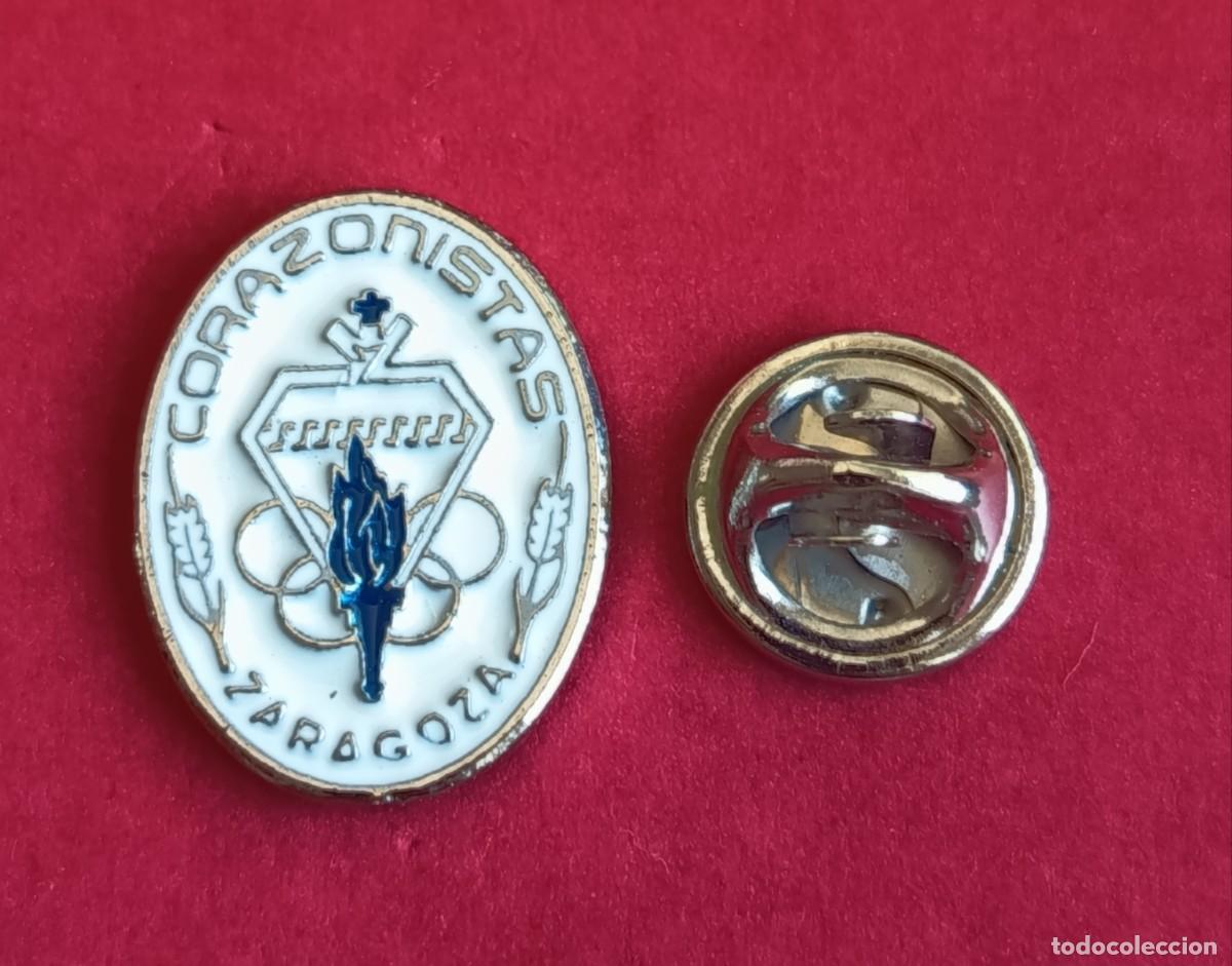 Pins de colecci&oacute;n: PIN FUTBOL - NO ESMALTE - A.D. CORAZONISTAS - ZARAGOZA - 130551