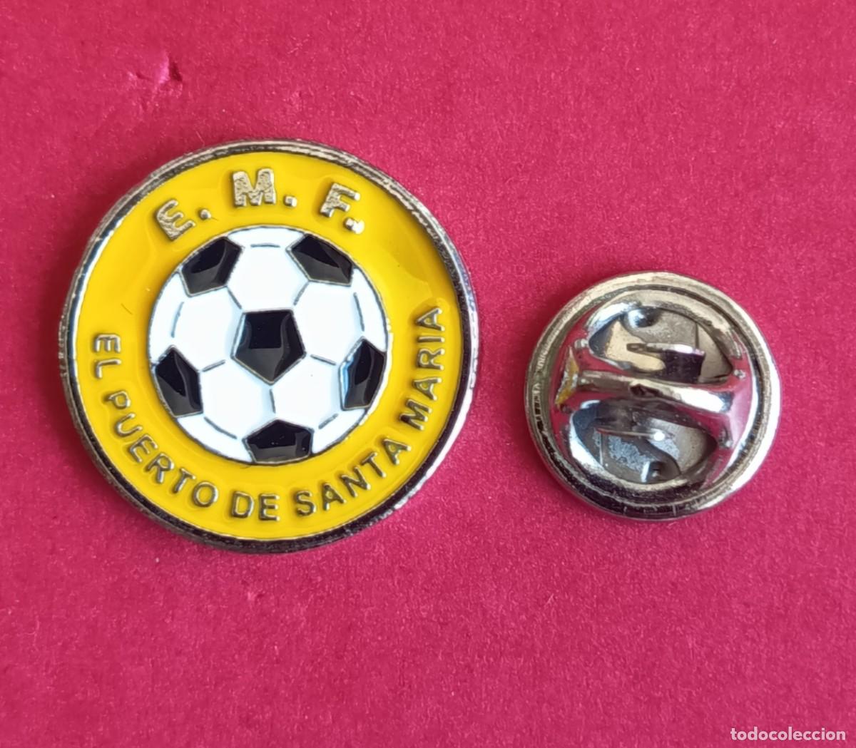 Pins de colecci&oacute;n: PIN FUTBOL - NO ESMALTE - E.M.F. EL PUERTO DE SANTA MARIA - EL PUERTO DE SANTA MARIA - CADIZ- 130553