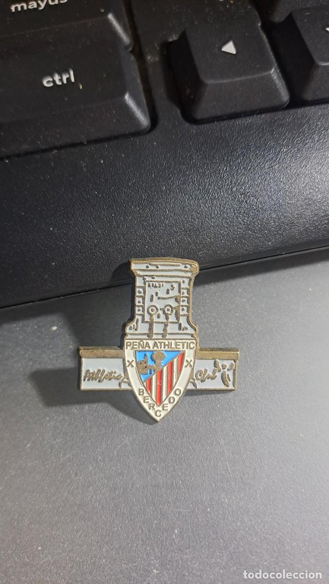 Pins de colecci&oacute;n: PIN PE&Ntilde;A ATHLETIC BERCEDO DE BURGOS ATHLETIC CLUB DE BILBAO FUNDADO EN 1998