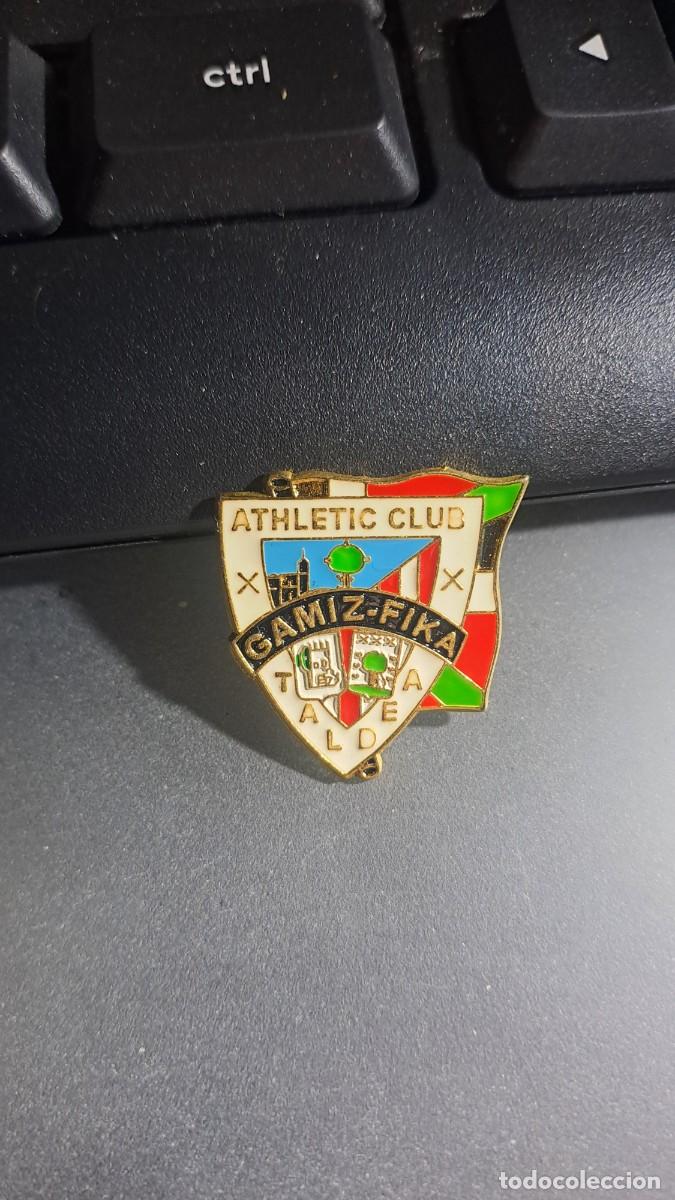 Pins de colecci&oacute;n: PIN PE&Ntilde;A ATHLETIC GAMIZ FIKA ATHLETIC CLUB DE BILBAO FUNDADO EN 1999