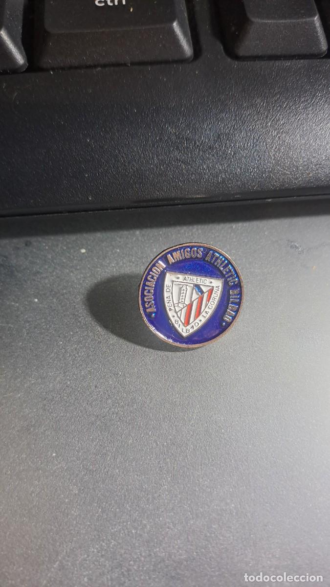 Pins de colecci&oacute;n: PIN PE&Ntilde;A AMIGOS DEL ATHLETIC CLUB DE LA CORU&Ntilde;A ATHLETIC CLUB DE BILBAO FUNDADO EN 1991