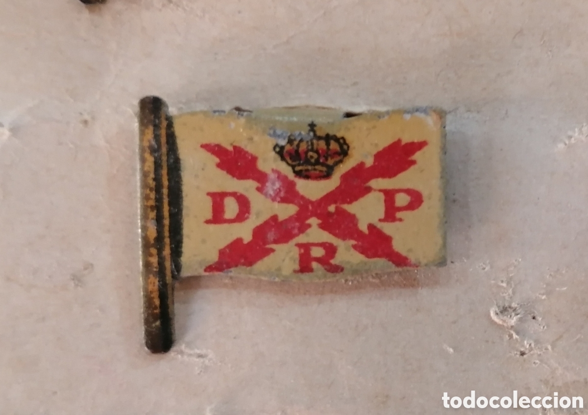 Pins de colecci&oacute;n: Antiguo pin cruz de borgo&ntilde;a, San Andres, tercios.