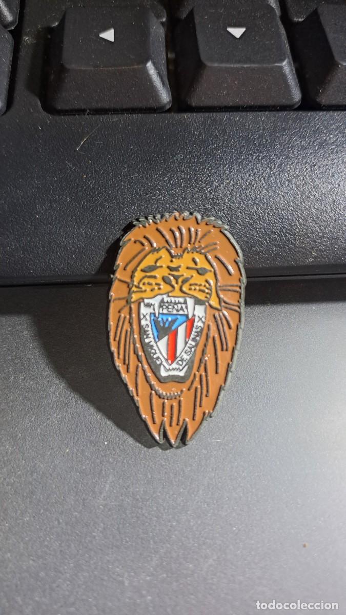 Pins de colecci&oacute;n: PIN PE&Ntilde;A ATHLETIC SAN MIGUEL DE SALINAS DE ALICANTE ATHLETIC CLUB DE BILBAO FUNDADO 1972