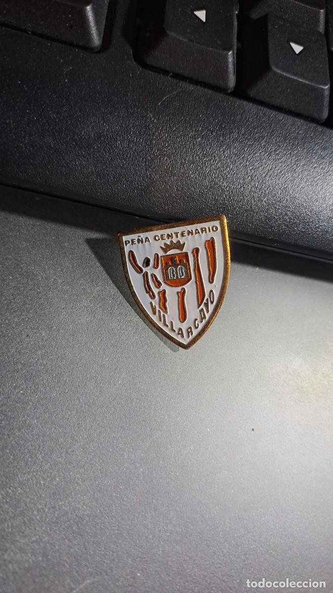 Pins de colecci&oacute;n: PIN PE&Ntilde;A ATHLETIC CENTENARIO DE VILLARCAYO BURGOS ATHLETIC CLUB DE BILBAO FUNDADO EN 1998