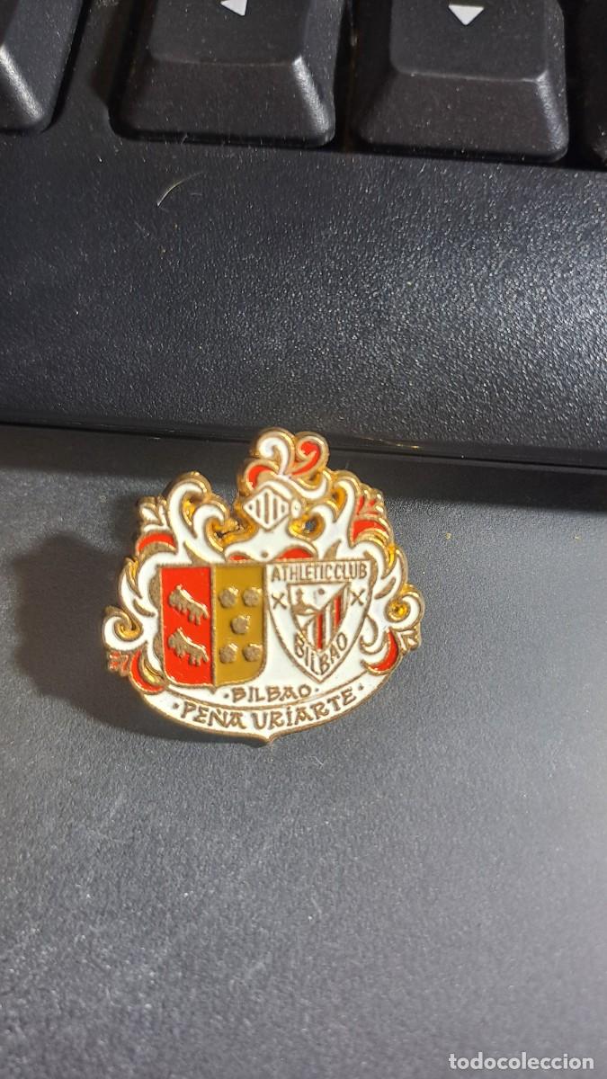 Pins de colecci&oacute;n: PIN PE&Ntilde;A FIDEL URIARTE DEL ATHLETIC REKALDE ATHLETIC CLUB DE BILBAO FUNDADO EN 1970
