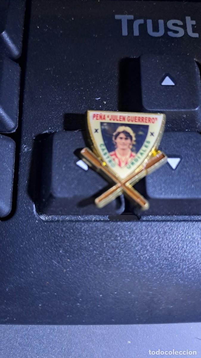 Pins de colecci&oacute;n: PIN PE&Ntilde;A ATHLETIC JULEN GUERRERO DE CASTRO URDIALES ATHLETIC CLUB DE BILBAO FUNDADO EN 1997