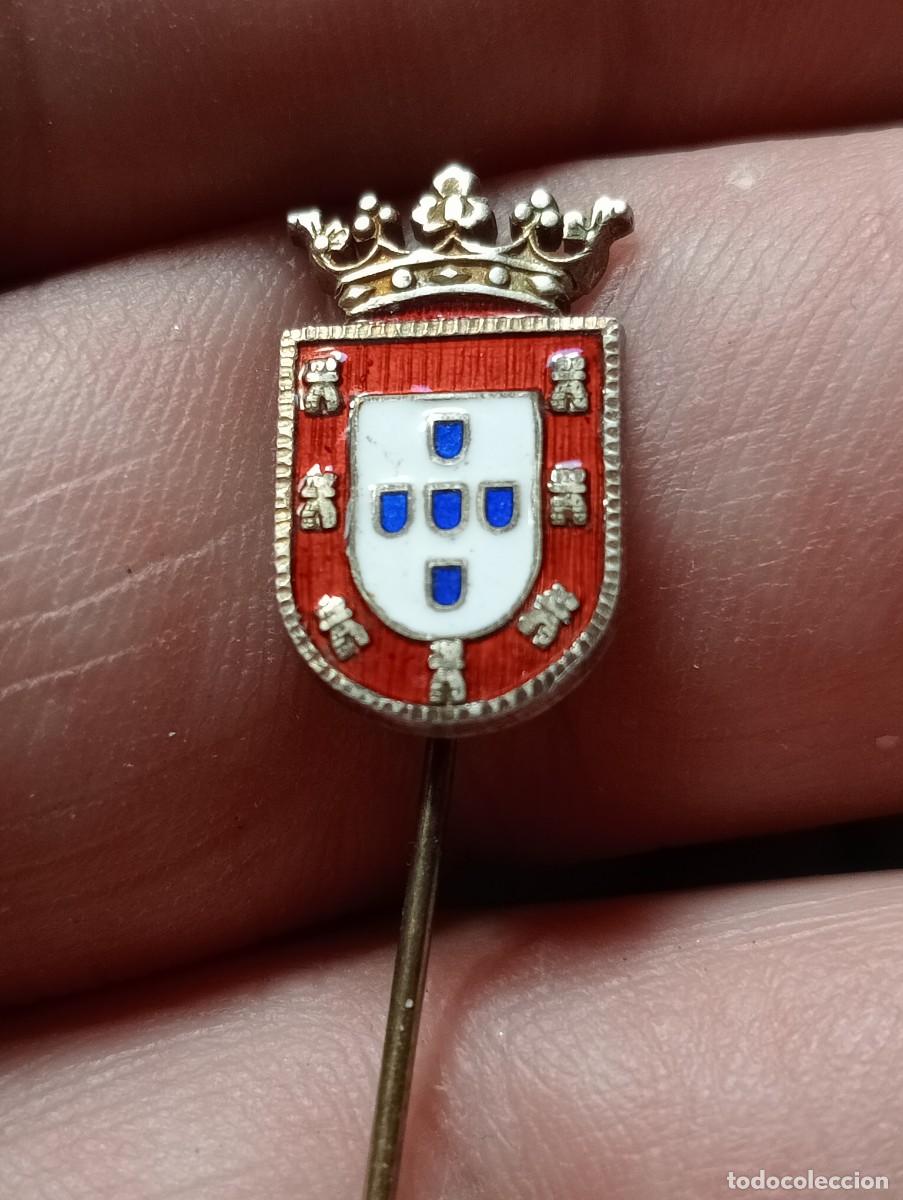 Pins de colecci&oacute;n: INSIGNIA ESMALTADA ESCUDO HER&Aacute;LDICO CIUDAD AUTONOMA CEUTA PINS ALFILER