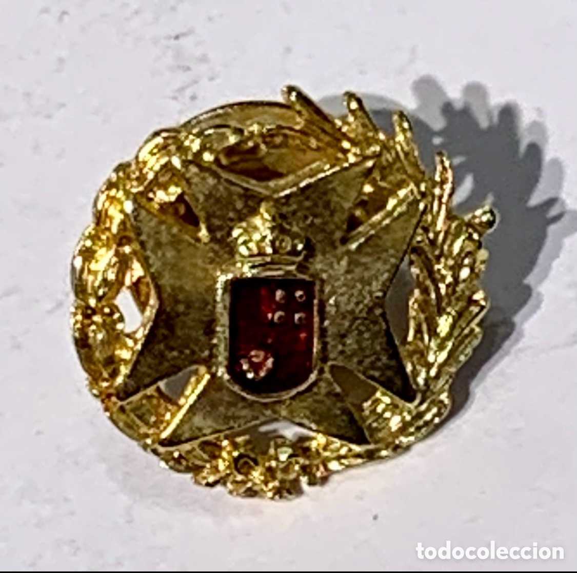 Pins de colecci&oacute;n: Pin. Cuerpo Militar de Sanidad. Murcia.