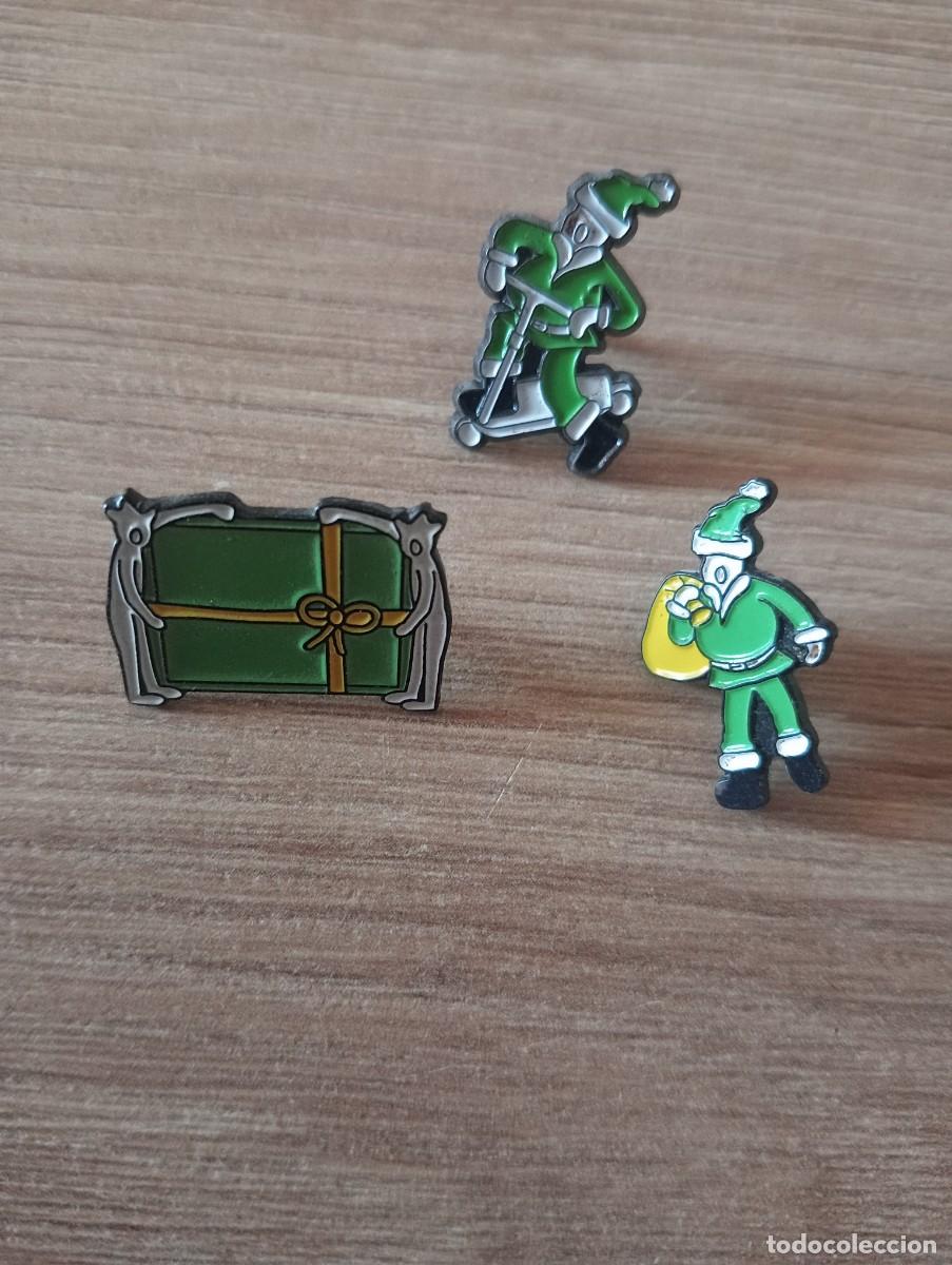 Pins de colecci&oacute;n: LOTE PINS COMPA&Ntilde;&Iacute;A TELEF&Oacute;NICA AMENA CAMPA&Ntilde;A NAVIDAD 2000 , TELEFONO , COMUNICACI&Oacute;N
