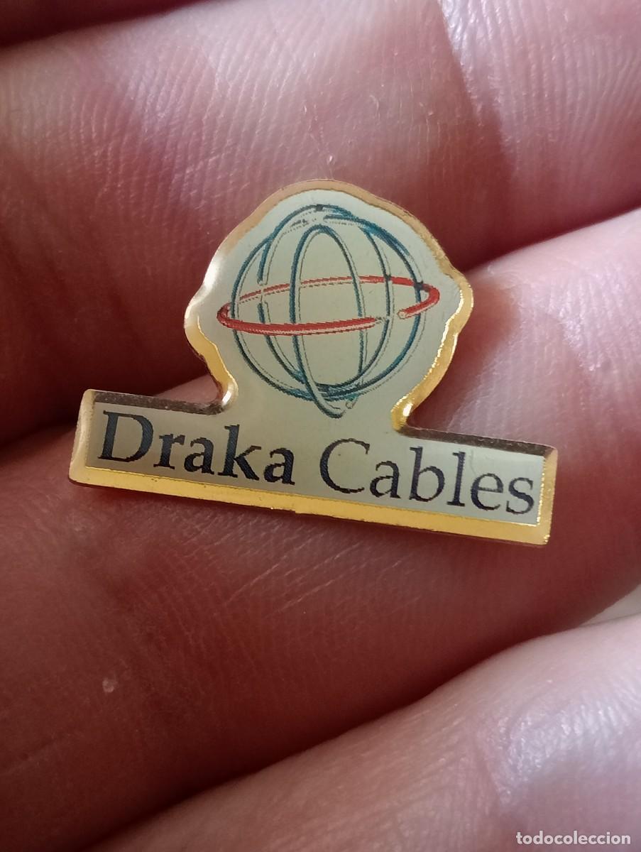Pins de colecci&oacute;n: PINS DRAKA CABLES EMPRESA CABLEADOS