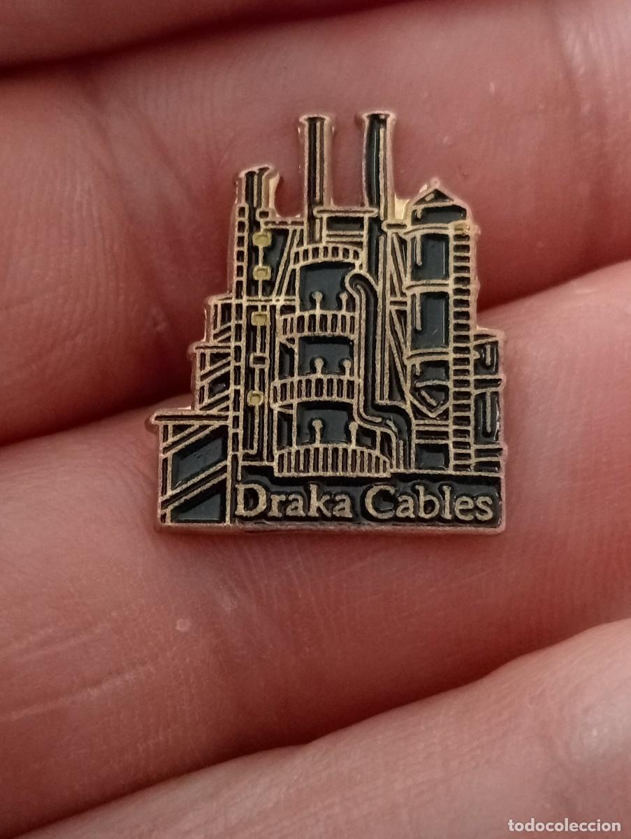 Pins de colecci&oacute;n: PINS DRAKA CABLES EMPRESA CABLEADOS