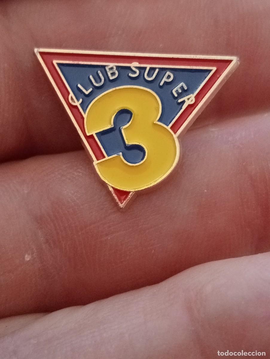 Pins de colecci&oacute;n: PINS CLUB SUPER 3 PROGRAMA TELEVISI&Oacute;N CATALUNYA , COMUNICACI&Oacute;N, RADIO Y TELEVISI&Oacute;N,PERIODISMO