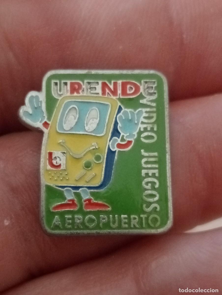 Pins de colecci&oacute;n: PINS VIDEO JUEGOS URENDE AEROPUERTO PLAY,ARCADE, NINTENDO
