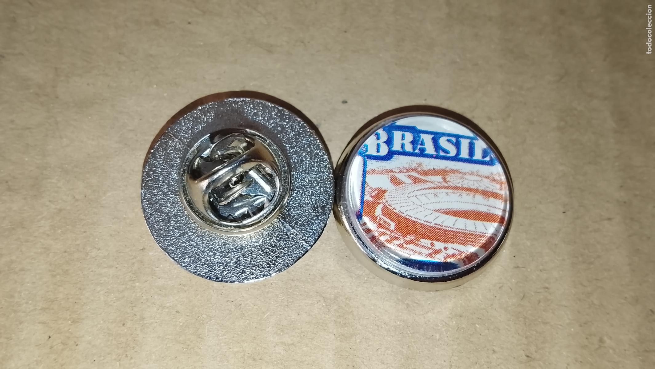 Pins de colecci&oacute;n: pin redondo metal - campeonato mundiales de f&uacute;tbol