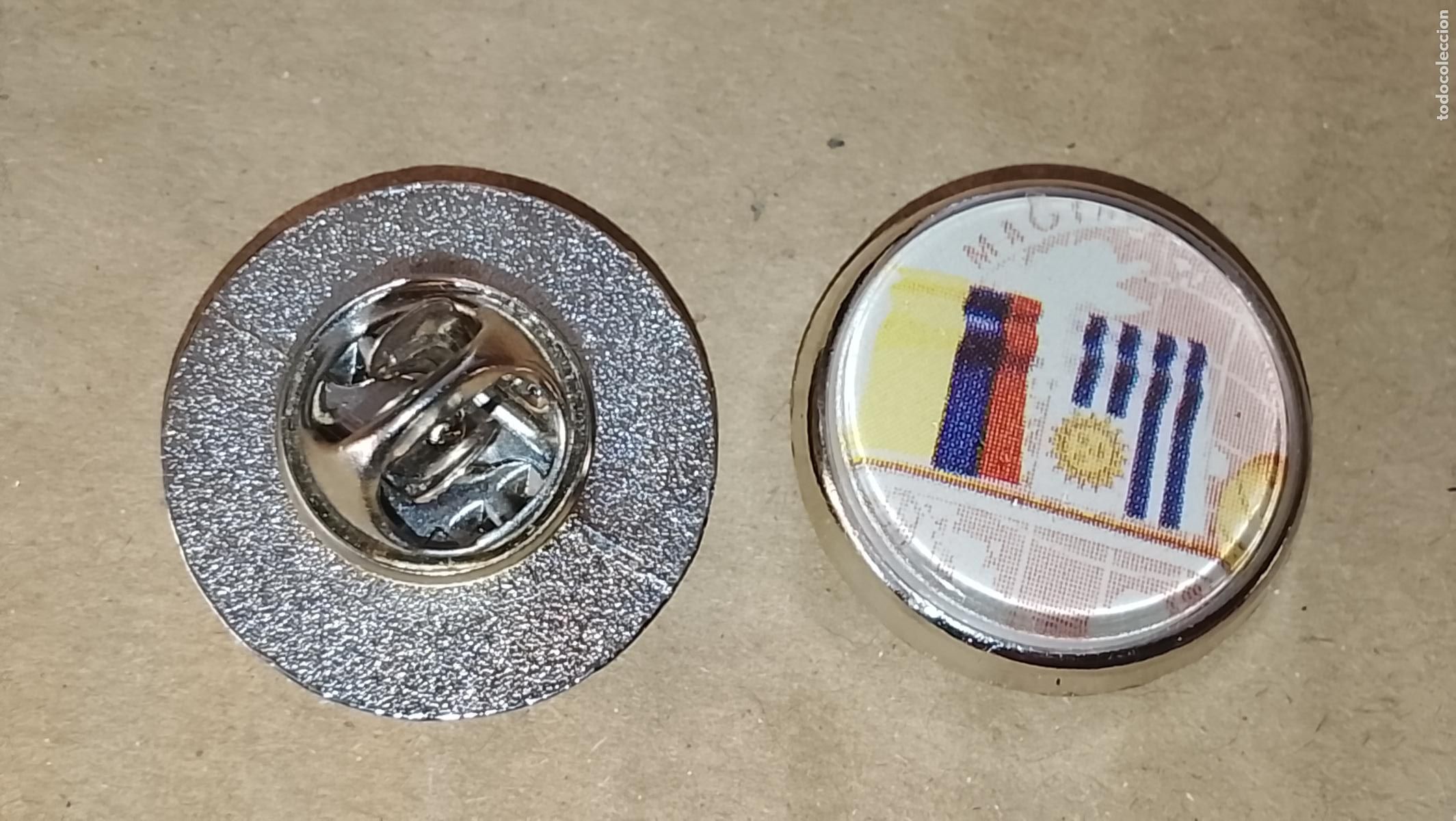 Pins de colecci&oacute;n: pin redondo metal - campeonato mundiales de f&uacute;tbol