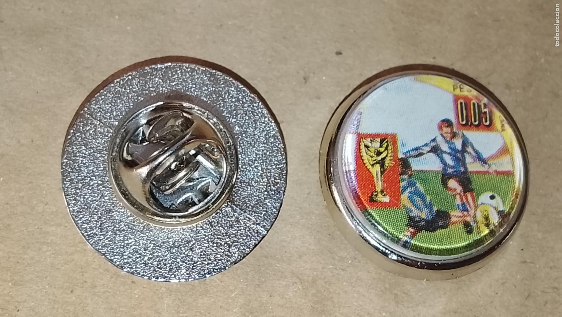 Pins de colecci&oacute;n: pin redondo metal - campeonato mundiales de f&uacute;tbol